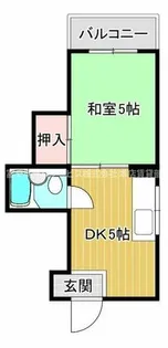 第三コーポ栄【4A号室】の間取り