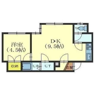 ハイツヒロⅢ【20-C号室】の間取り