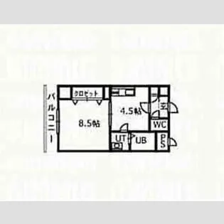 北海道札幌市中央区南十条西18丁目【マンション】の間取り