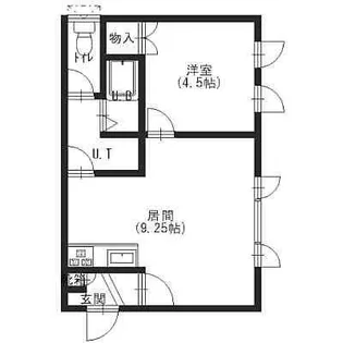 ハイツヒロⅢ【20-C号室】の間取り