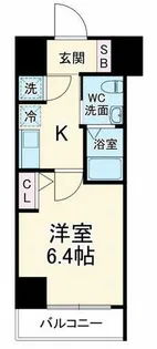 HS梅田EAST【10階】の間取り