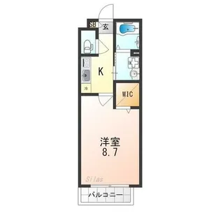 グランドール【1階】の間取り