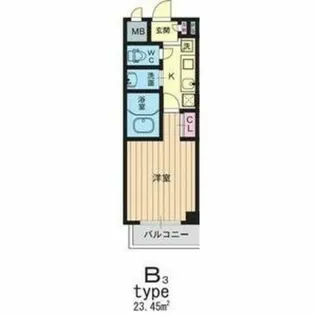 GATO DM北山【6階】の間取り