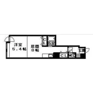 ウイング円山北町【7階】の間取り