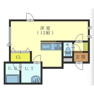 LC8【105号室】の間取り