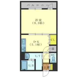 クラスターラティア【2階】の間取り