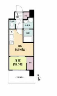 セレニテ福島プリエ【2階】の間取り