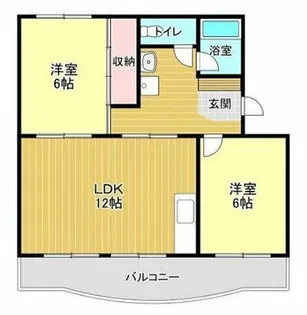 カメリア栄【305号室】の間取り