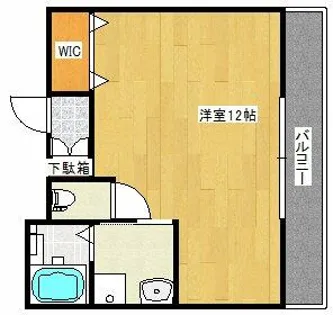 ヴェレッツァ住吉【3階】の間取り