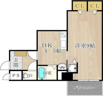 大正メゾン【1階】の間取り