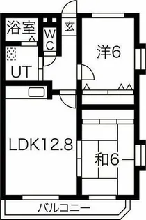 サンブルーム【3階】の間取り