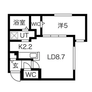 ラ・エスペランス豊平公園【4階】の間取り