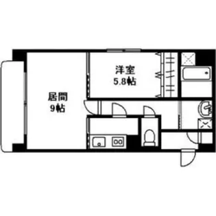 エーデルプラッツ山の手【7階】の間取り