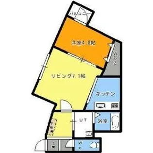 LOTUS大通公園【4階】の間取り