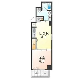 エステムコート京都駅前KOTO【3階】の間取り