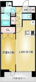 プレサンス丸の内リラティ【12階】の間取り