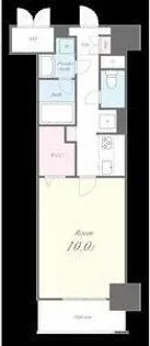 アローム ドゥ ジョア【4階】の間取り