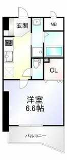 ボニート到津【4階】の間取り