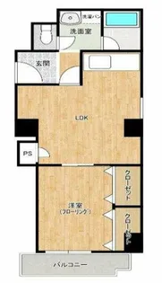 ルプリーズ天王寺【7階】の間取り