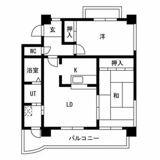 ル・レーブ貴船【301号室】の間取り