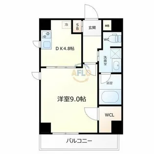 プルメリア【3階】の間取り