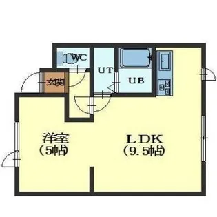 アーバンハイツ92【2-C号室】の間取り