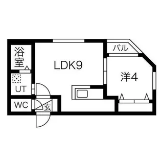 プレシェルト南円山【3階】の間取り