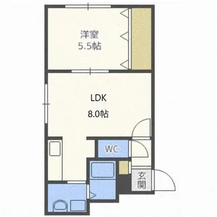 Le reve【2階】の間取り