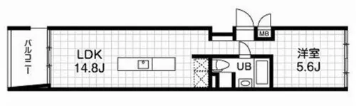 匠空KYOMACHIBORI【7階】の間取り