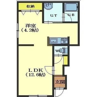 アネラ【103号室】の間取り