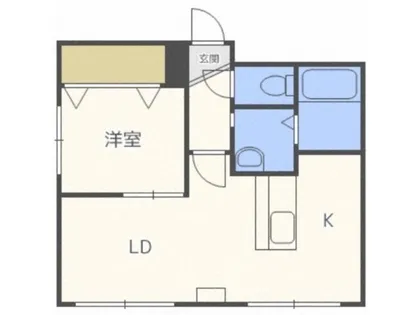 ハイムクローネ【4階】の間取り