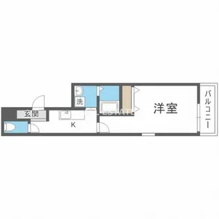 フジパレス鶴見Ⅱ番館【3階】の間取り