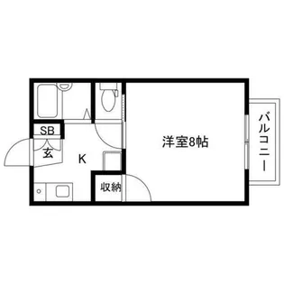 セルーリア【206号室】の間取り