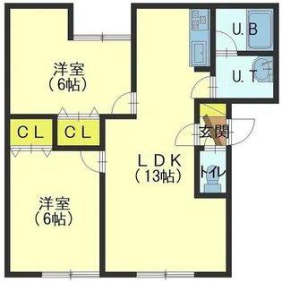 セブンヒルズ【103号室】の間取り