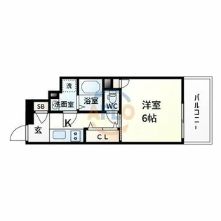 MMS-Ⅲ【9階】の間取り