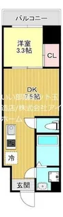 アーバンパーク弁天町【2階】の間取り