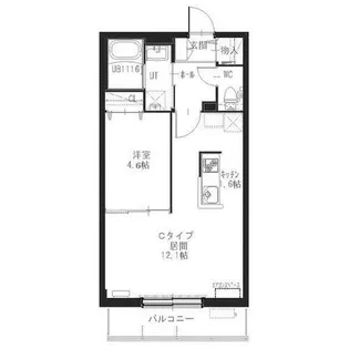 スペリオール二十四軒【3階】の間取り