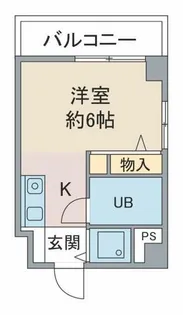 アネックス春日野【5階】の間取り