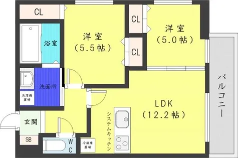 S-RESIDENCE円山表参道【3階】の間取り