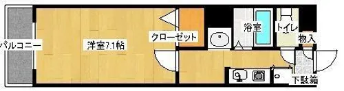 シー・ロアー【4階】の間取り