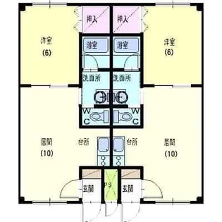 ユニbox2【501号室】の間取り