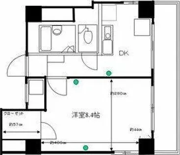 AMOUR名駅【1階】の間取り
