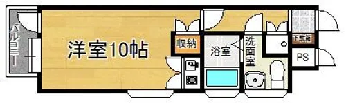 オリエンタル江南町【7階】の間取り
