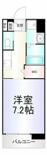 ウィングス重住【9階】の間取り