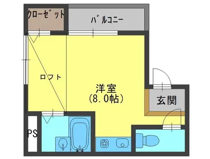モアライフ門真【1階】の間取り