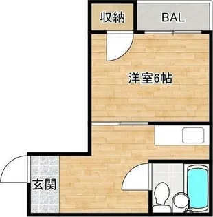CABIN ABIKO EAST(旧ジュネスシャトー我孫子No5)【3階】の間取り