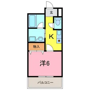 イリゼ【2階】の間取り