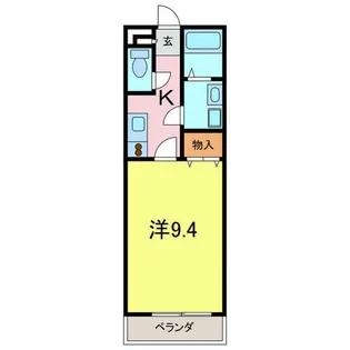 アンプルール リーブル pearfieldⅡ【1階】の間取り