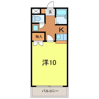 イーストノーヴァ【2階】の間取り