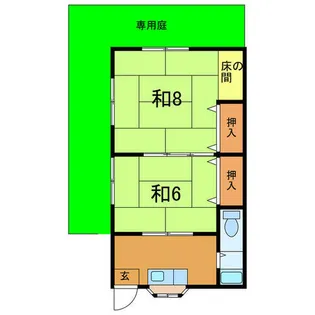 愛知県安城市昭和町【アパート】の間取り